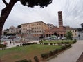 Roma - Scorcio di Piazza Bocca della Verit Royalty Free Stock Photo